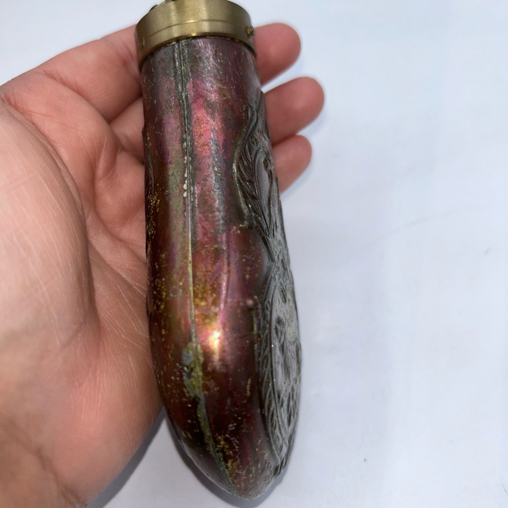 Vintage Powder Flask - Picture 3 of 7